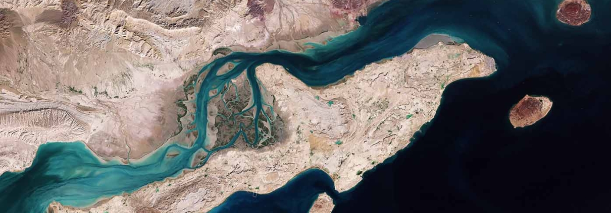 جزیره قشم در خلیج فارس